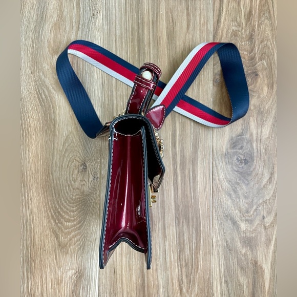 Izzy K All Decked Up Cherry Red Handbag EUC LNC - Picture 7 of 11